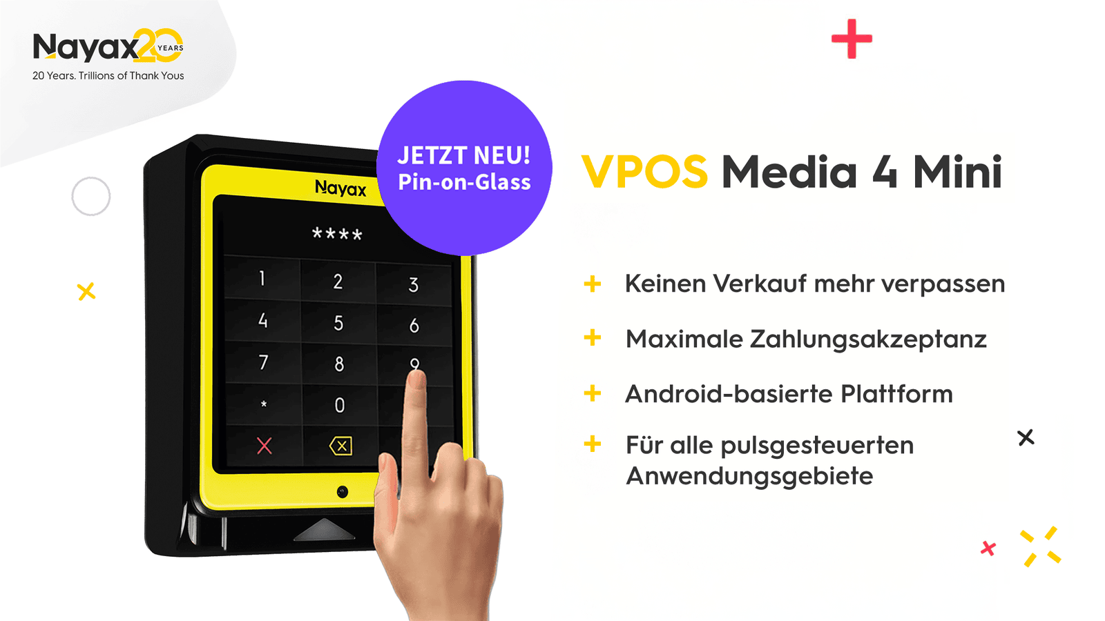 Android-Revolution im Kleinstformat: Wie das Nayax VPOS Media 4 Mini die Spielregeln für pulsgesteuerte Anwendungen neu definiert